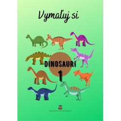 Vymaľuj si Dinosauri 1